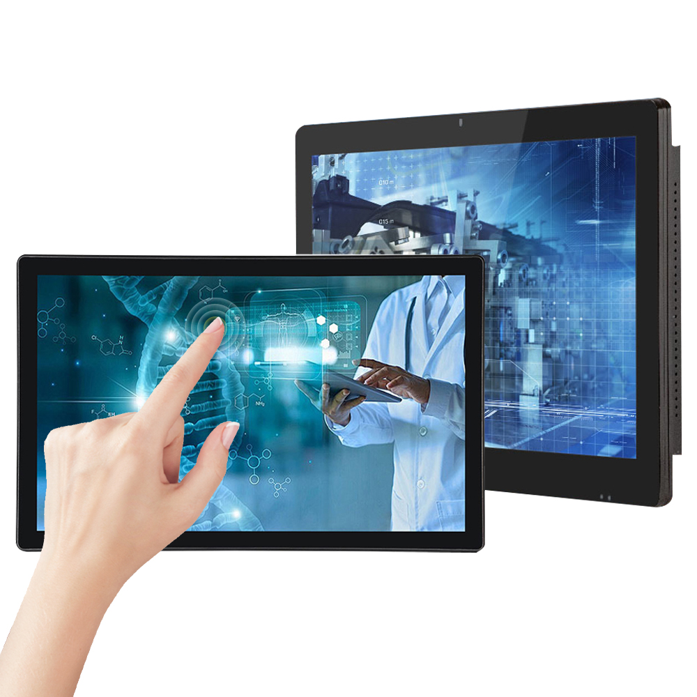 Hospital medical Embedded Touch Screen Display Customized Size Smart Touch Screen all in one Industrial monitor with Android