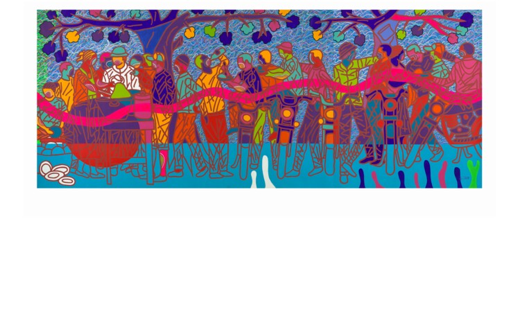 Painting from Ajarb Bernard Ategwa