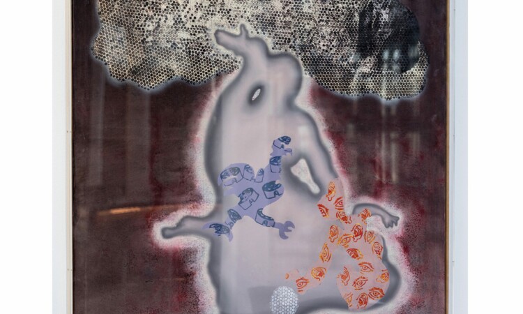 Painting from Joerg Immendorff
