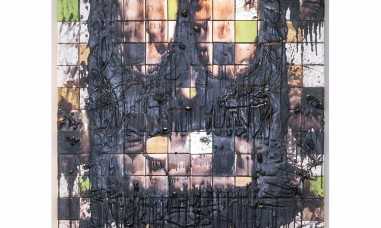 Painting from Rashid Johnson